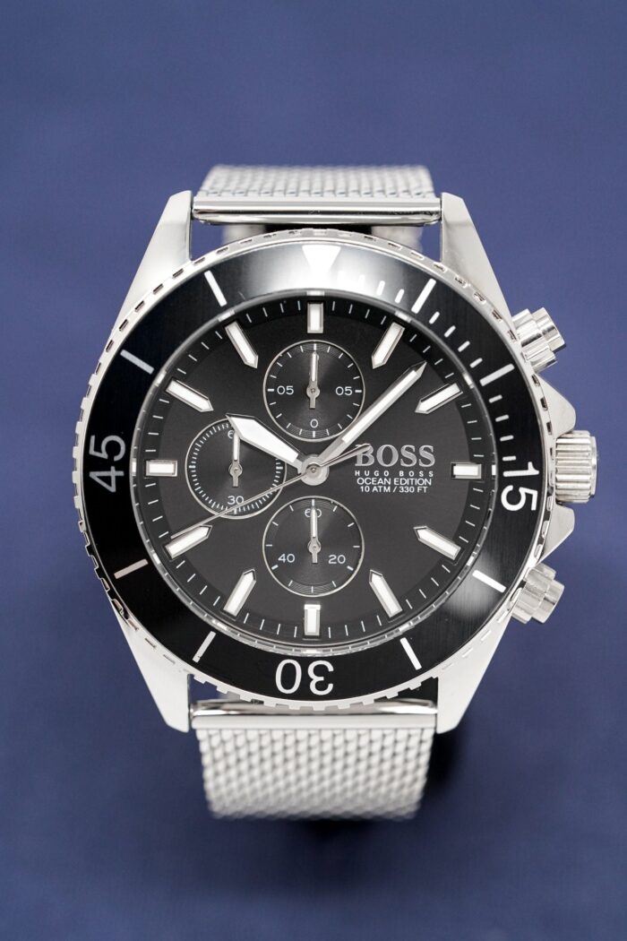 Hugo Boss Men's Watch Chronograph Ocean Edition Black - HB1513701 - Image 2